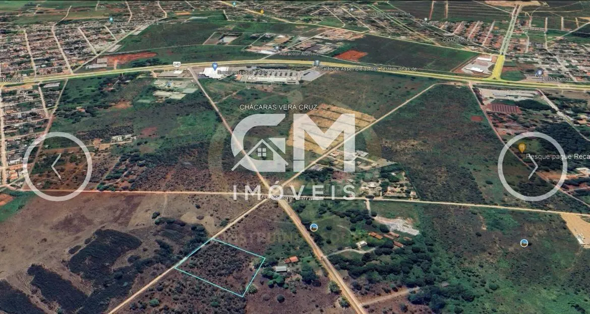 NÃO ACEITA FINANCIAMENTO E FGTS ACEITA PERMUTA Área total:10.222m²Fica a 1km da ...