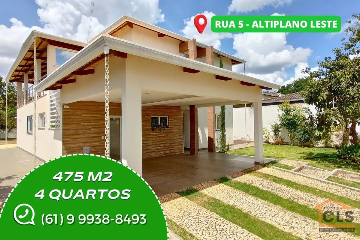Casa Alto Padrão - 4 quartos sendo 3 suítes - Cond. São Judas Tadeu - Rua 5 - Al...