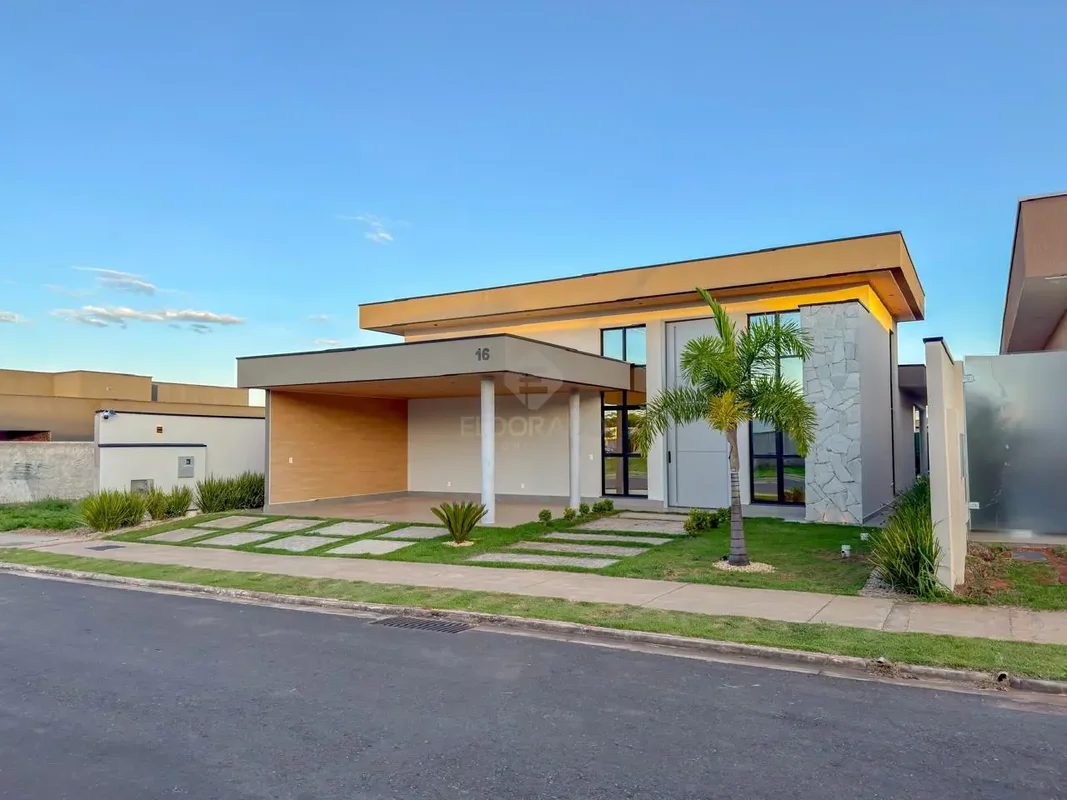 ELDORADO IMOBILIÁRIA VENDELinda Casa Moderna no Condomínio Boulevard Residence J...
