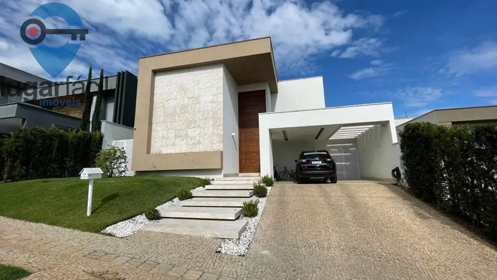 Magnífica casa térrea no Condomínio do Lago, completa em armários, com 4 suítes,...