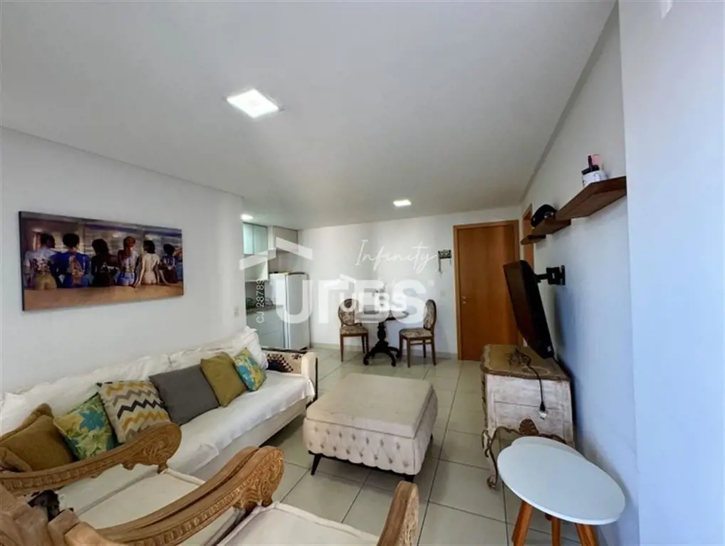 COD U-0021073 - Apartamento mobiliado à venda no Setor Oeste com 49 m²Apartament...