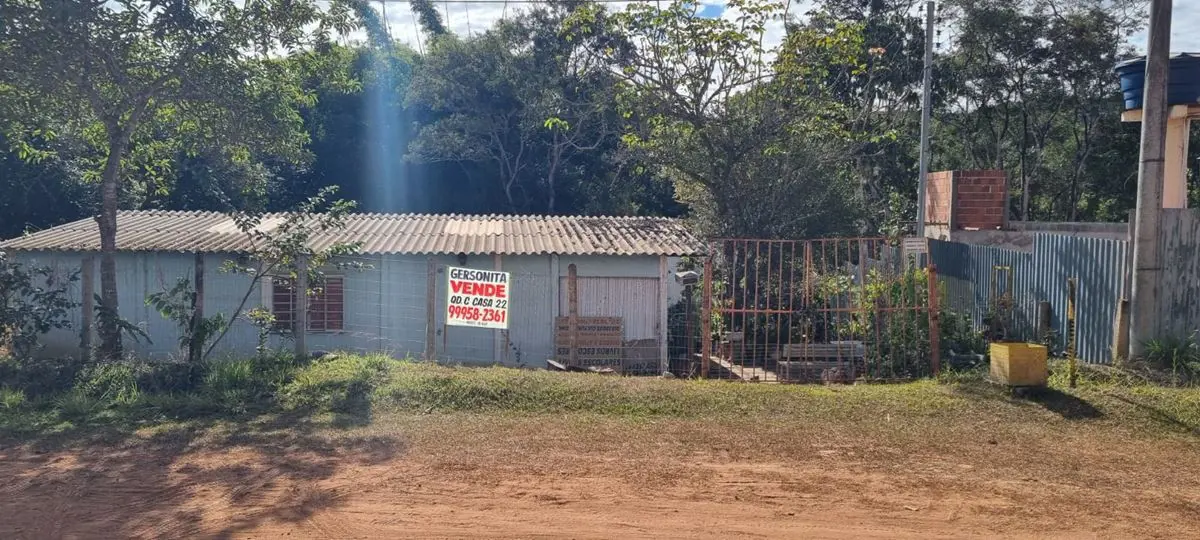 Condomínio Solar da Serra Qd. C Casa 22. Casa simples com 87,73 m² com dois quar...