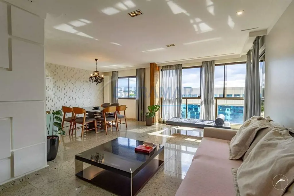 Exclusividade e sofisticação na SQN 311 - Cobertura duplex vazada com lazer priv...