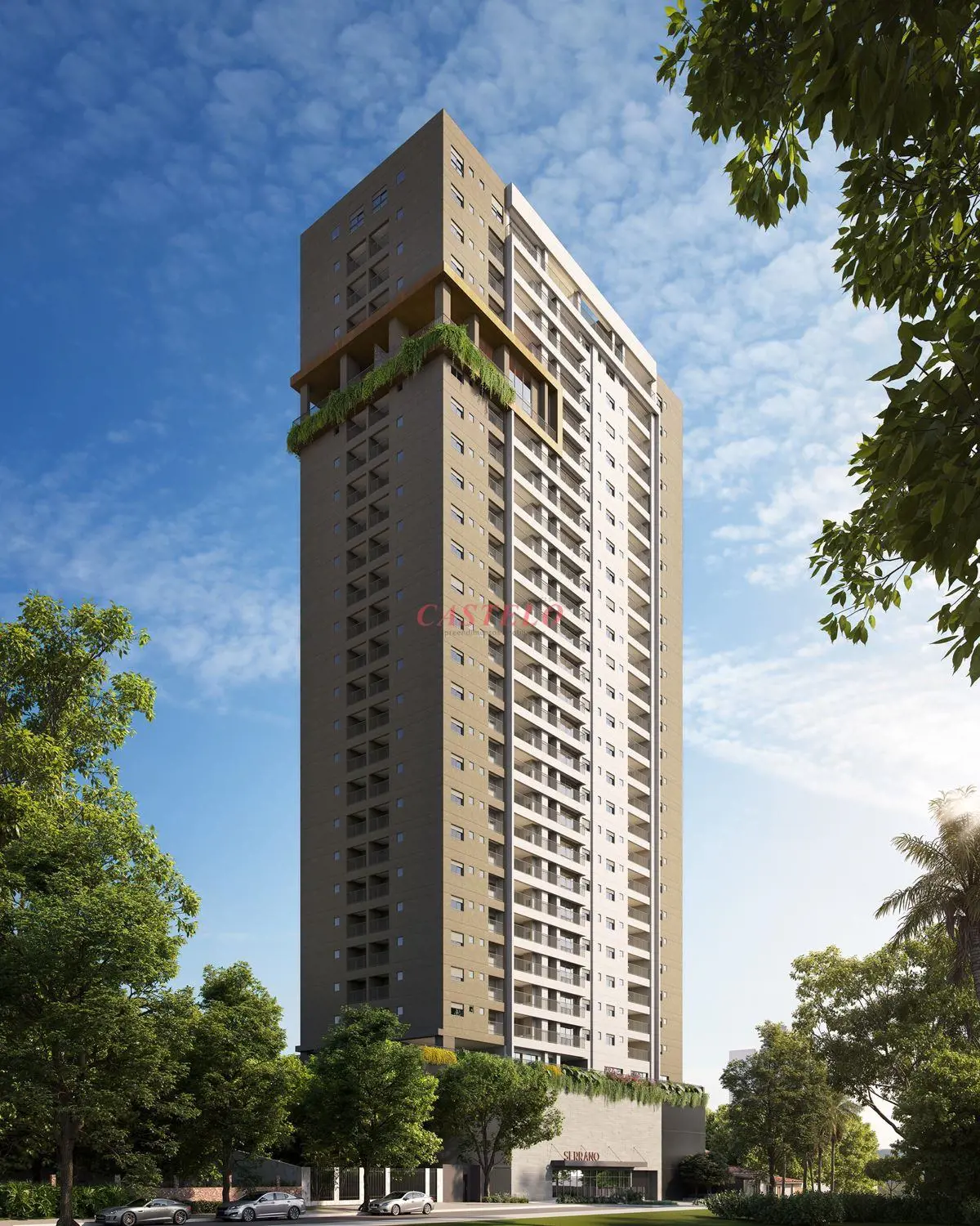 Área privativa: 100,98m²2 vagas de garagem: 32/32A subsoloApartamento contendo:3...