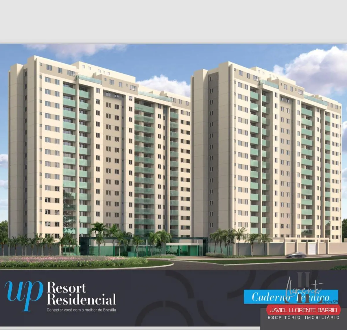 ÁGIO de apartamento na planta - UP RESORT RESIDENCIAL - Quadra 102 conjunto 02, ...