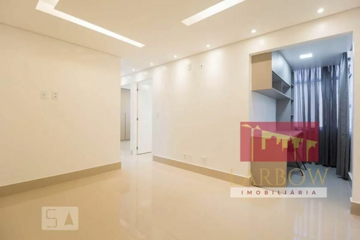 ID166Apartamento TÉRREO magnífico na QC-04: sala; escritório integrado com a sal...