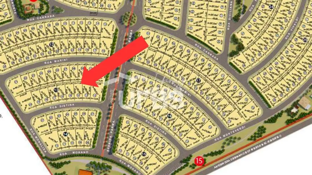 COD U-0020175 - Lote no Jardins ParmaExcelente Lote no Jardins Parma!267,48 m² d...