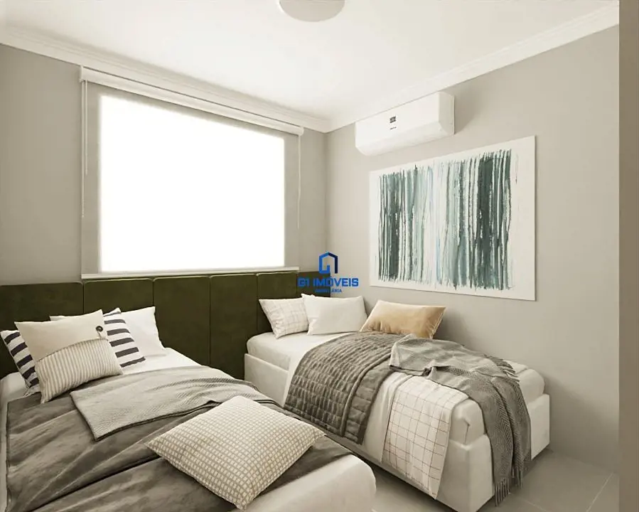 APARTAMENTO: composto por sala e cozinha americana, area de servico, lavabo, qua...