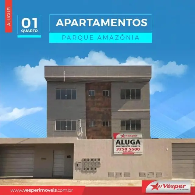 01 Suíte, sala para 02 ambientes podendo ser revertida para mais um quarto, cozi...