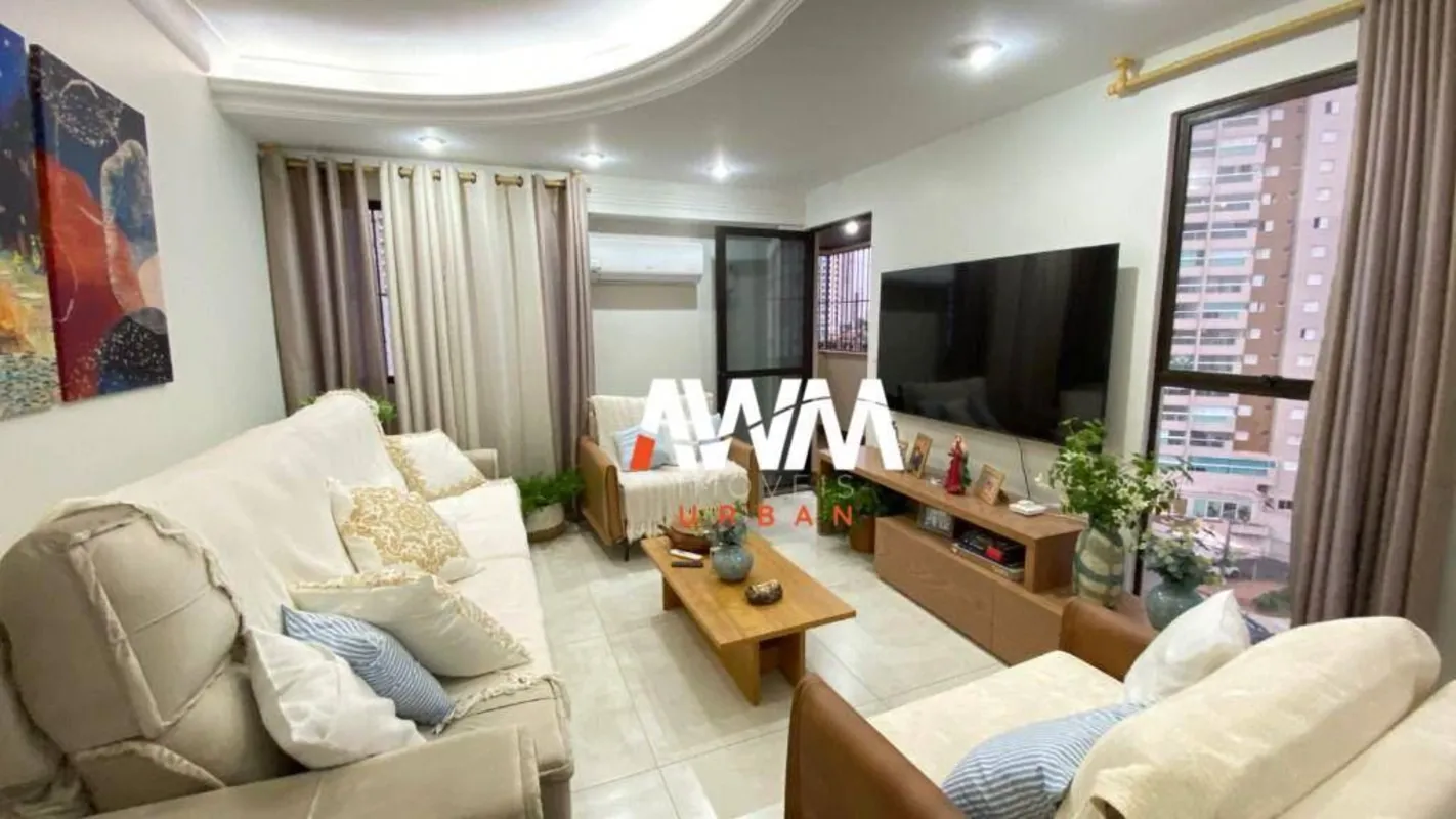 Apartamento 3Q - 1 Suíte, 111 m², 2 vagas de garagem, localizado 111m² de área p...