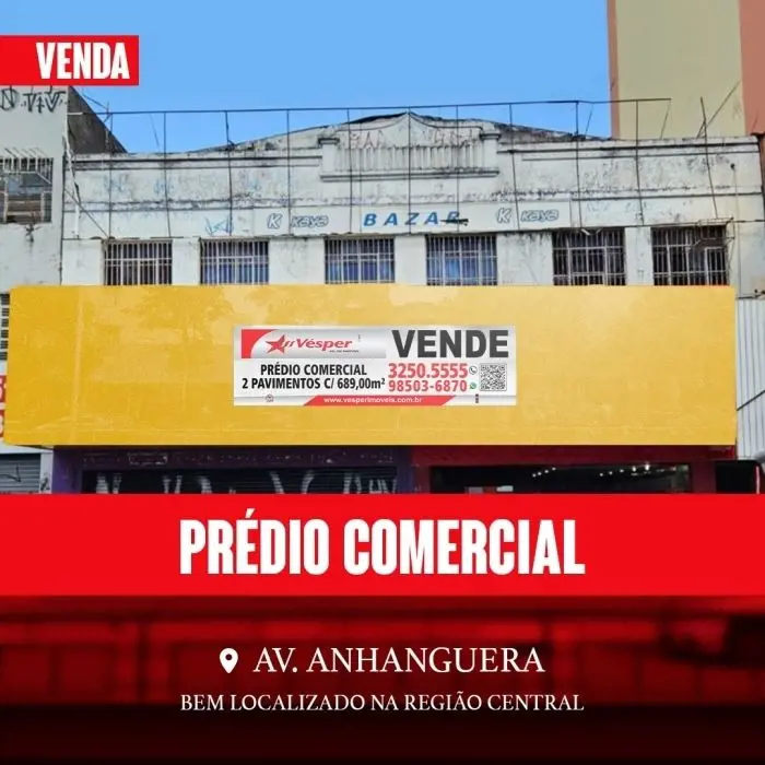 Excelente oportunidade de Investimento no Centro de Goiânia!!!!Prédio comercial ...