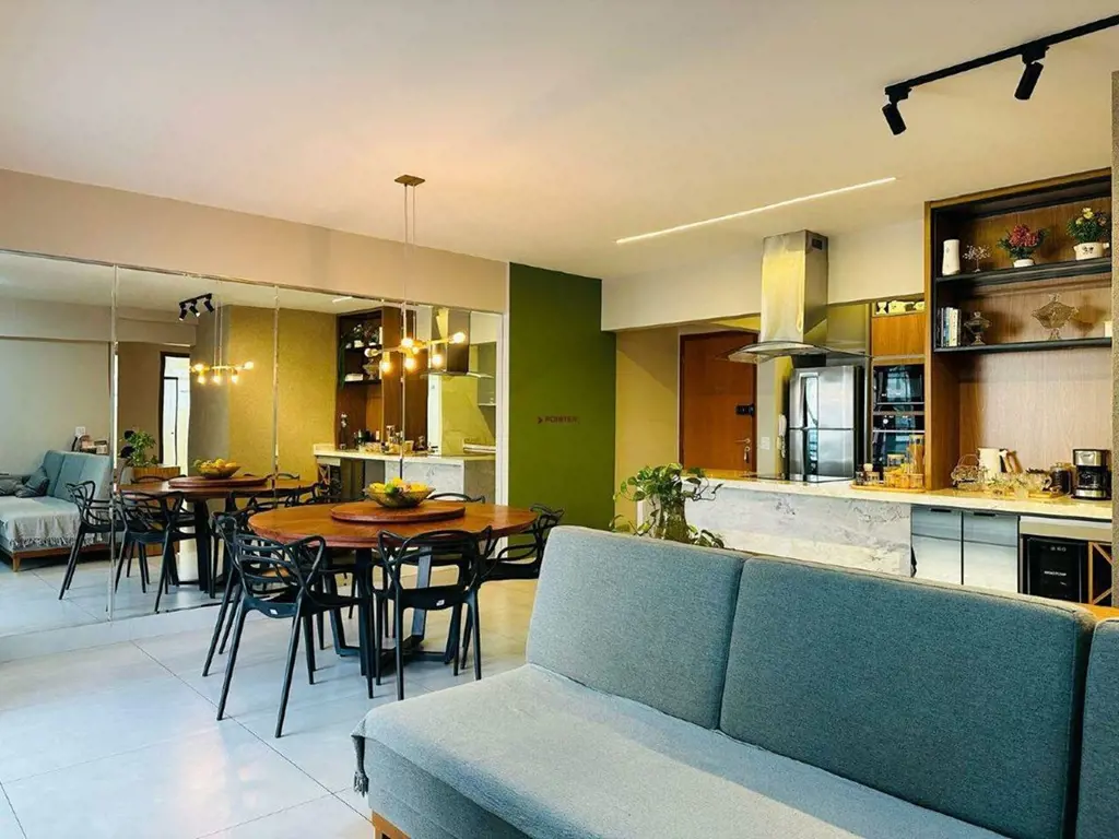 Apartamento de 88m² sendo 2 quartos, sendo 1 suíte, área de lazer completa á 3 m...