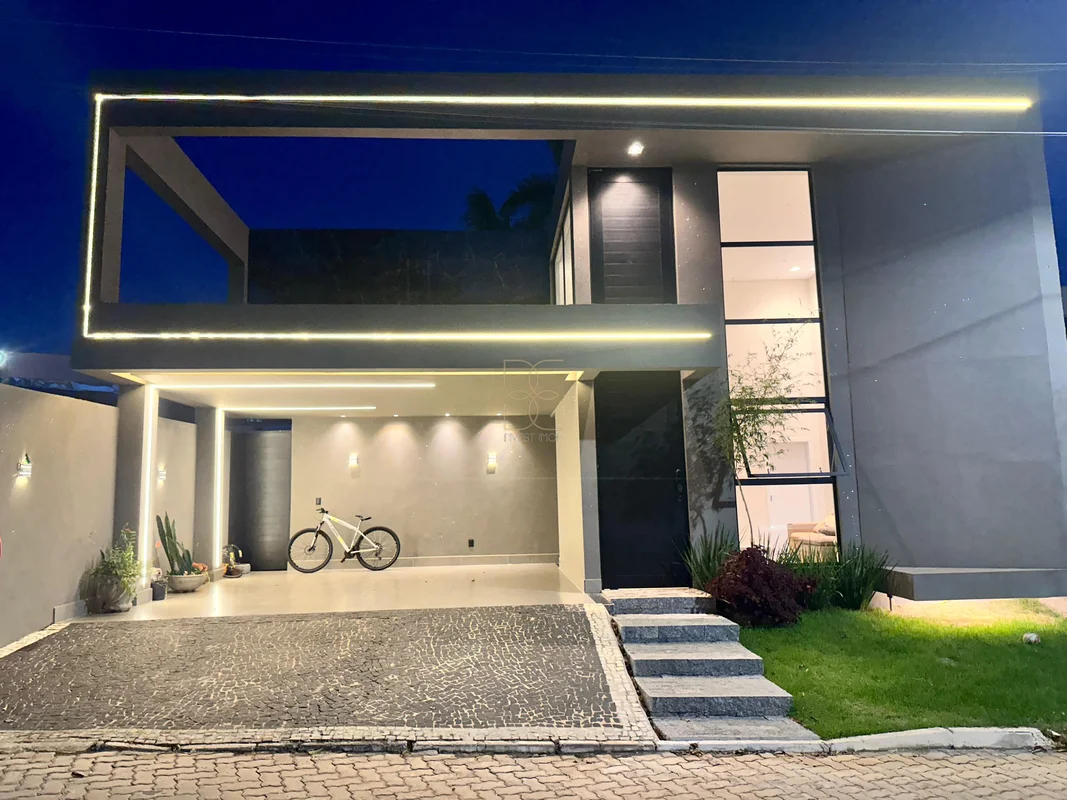 BE INVEST IMOB VENDE:Casa de Condomínio à venda com projeto arquitetônico modern...