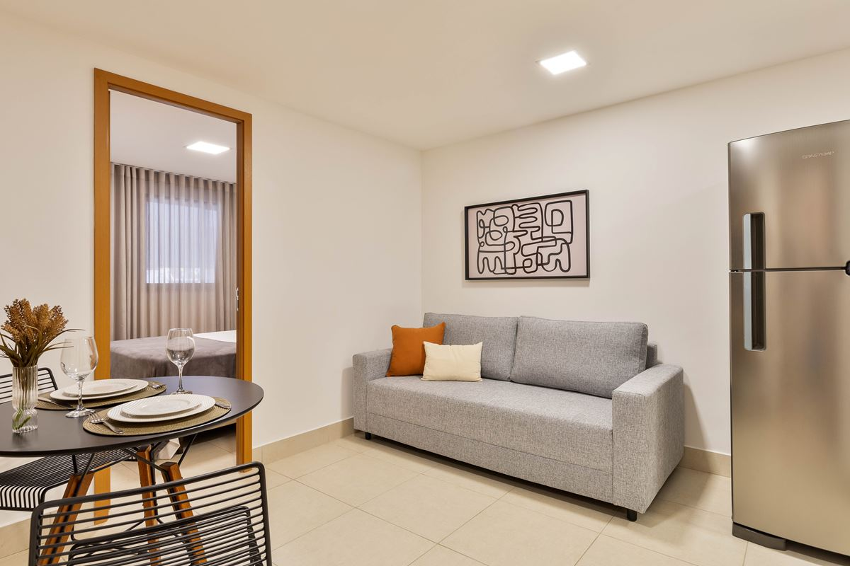 VENHA FAZER PARTE DO MAIS NOVO JEITO DE MORAR NA ASA NORTE!APARTAMENTO NOVO TOTA...