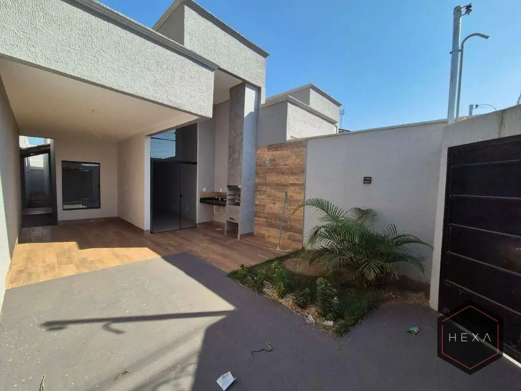 Vendo casa térrea nova, setor Pilar dos Sonhos, saída para Trindade- 100m2- 3 qu...