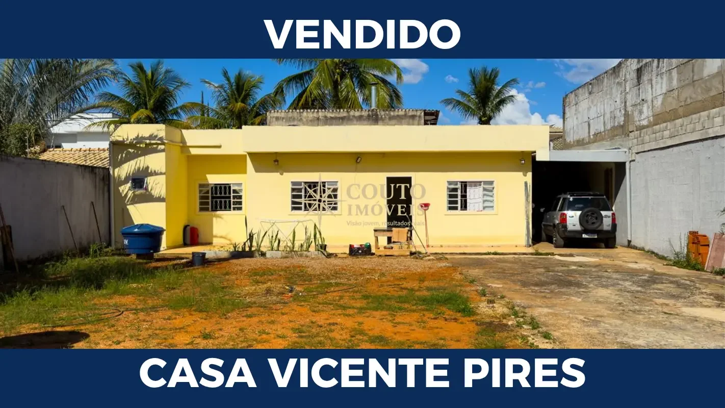 Casa Térrea com 2 Quartos à Venda – Vicente Pires, Rua 04 (Parte Baixa)Excelente...