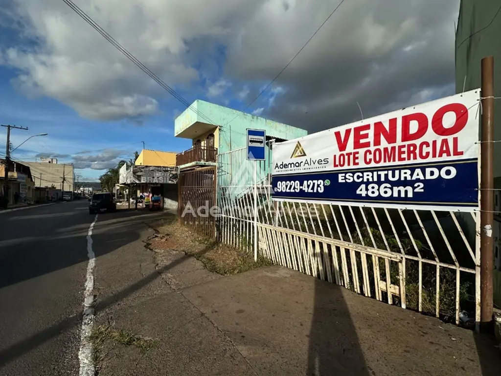 ADEMAR ALVES EMPREENDIMENTOS IMOBILIÁRIOSVENDE RARIDADE LOTE COMERCIAL NO CONDOM...