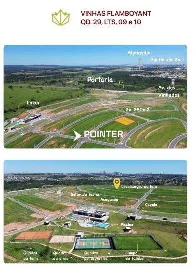 Lote Residencial Vinhas FlamboyantQuadra 29 Lotes 09 e 10 Lote Quitado!! Lote a ...