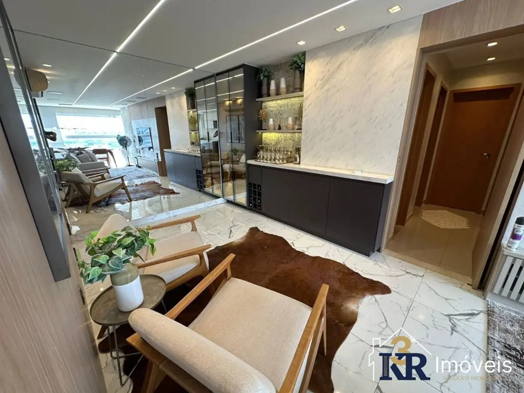 Apartamento de 3 suítes no Jardim Atlântico MOBILIADOVarandas do ParqueParque ca...