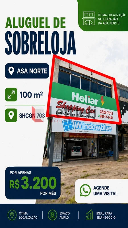 A LETTIERI IMOBILIÁRIA apresenta:Excelente sobreloja comercial com aproximadamen...