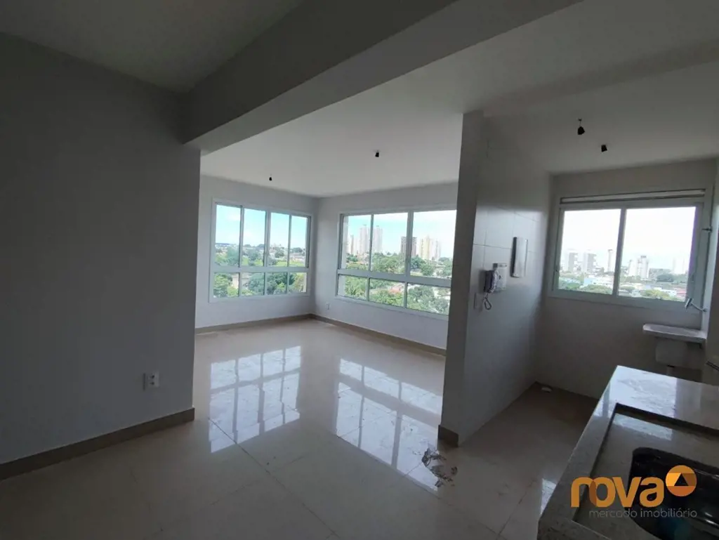Apartamento de 2 quartos, 1 suíte, 64 m² no Setor Serrinha, andar alto e 1 vaga ...
