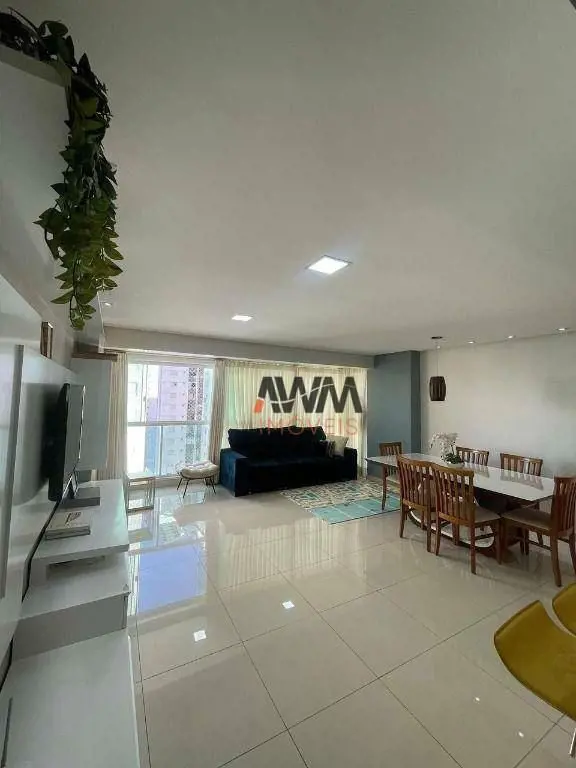 Apartamento 94 M²com 3 quartos amplos e arejados (uma suíte, um quarto e um escr...