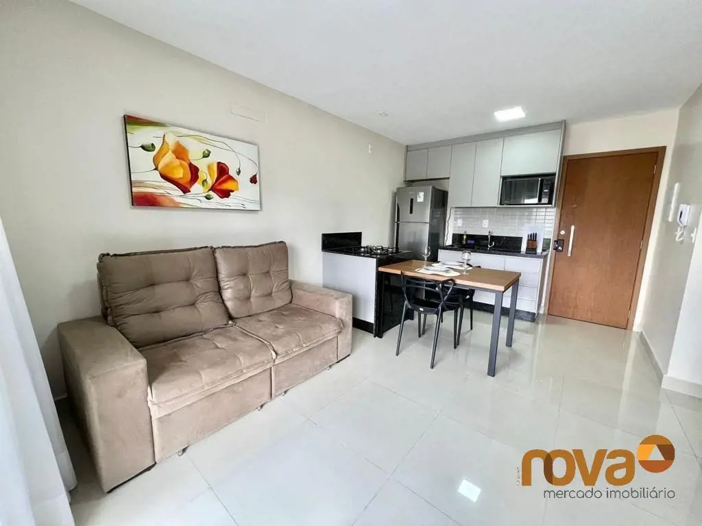Apartamento de 1 quarto com suíte na divisa do Setor Bueno e Jardim América, nov...