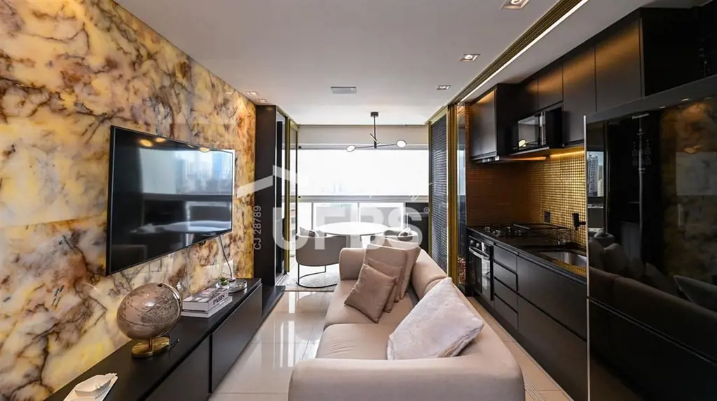 COD U-0024111 - Apartamento Mobiliado de Alto Padrão para Alugar no Metropolitan...