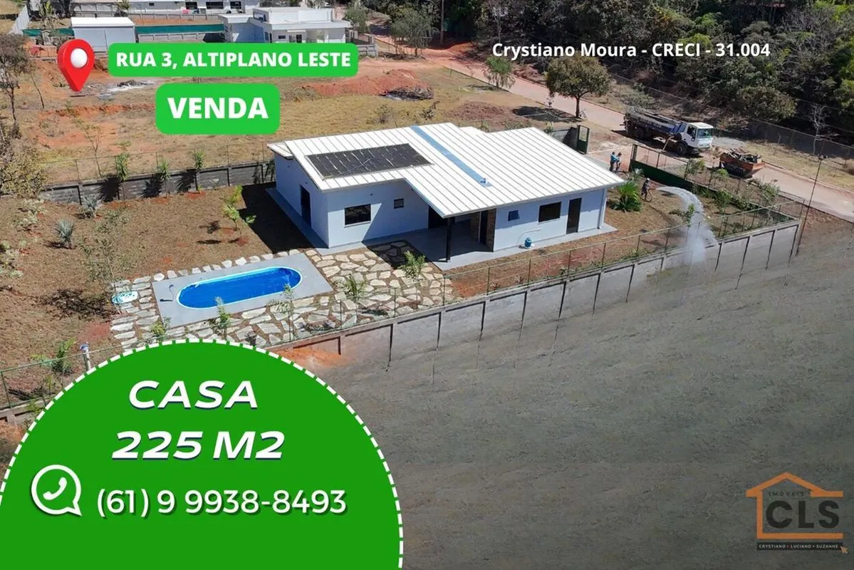 CASA COM AUTOMAÇÃO POR ALEXA - RUA 3 - ALTIPLANO LESTECASA CONSTRUÍDA EM 202511,...