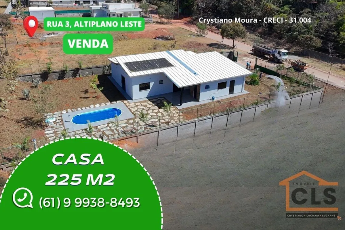 CASA COM AUTOMAÇÃO POR ALEXA - RUA 3 - ALTIPLANO LESTECASA CONSTRUÍDA EM 202511,...