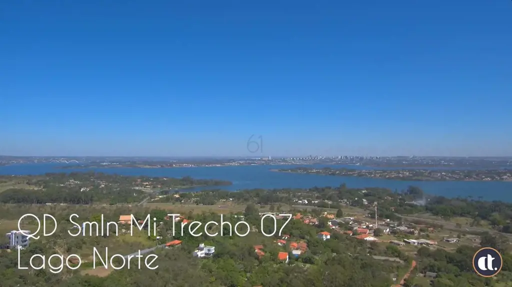 SMLN MI 07 - TERRENO EXCLUSIVO COM POTENCIAL DE VISTA PARA O LAGO.DESTAQUE DO IM...