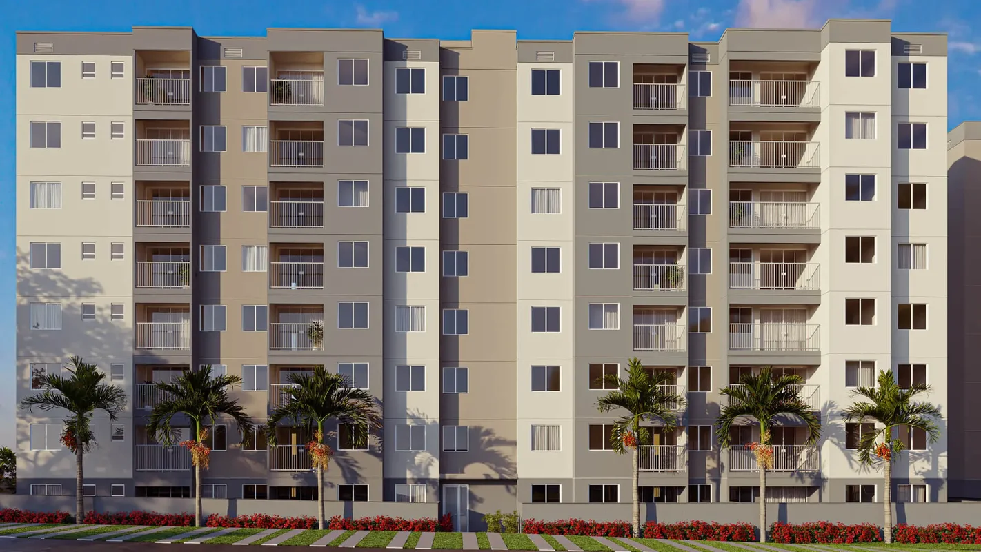 Imagine morar em um apartamento confortável e bem localizado No TOTAL VILLE , Sa...