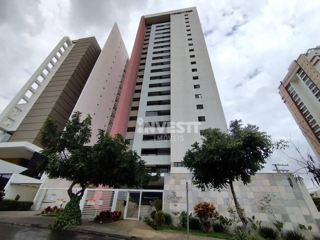 Excelente apartamento a 500 metros do Shopping Flamboyant, de 65M² com 2 Quartos...