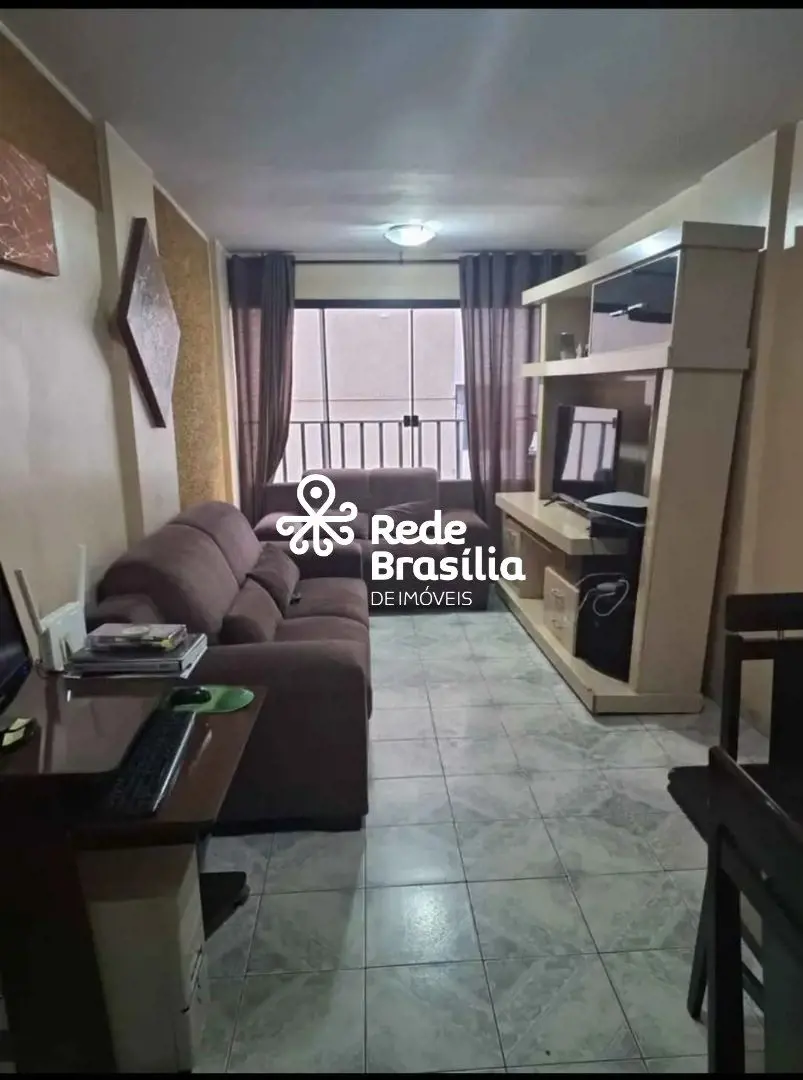 Quadra 5 Residencial Mônaco | Apartamento 3 Quartos Sala Ampla e Cozinha com Arm...