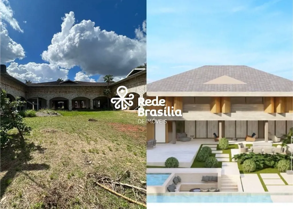 SHIS QI 15 - Lago SulApresentamos uma residência de alto padrão em construção, s...