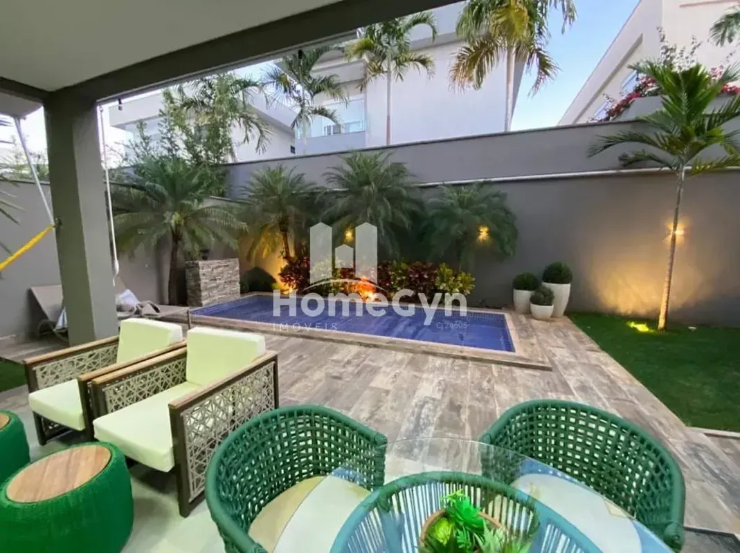 Sobrado no Jardins Valência mobiliado 4 suítes Sala 3 ambientes Lavabo Cozinha L...