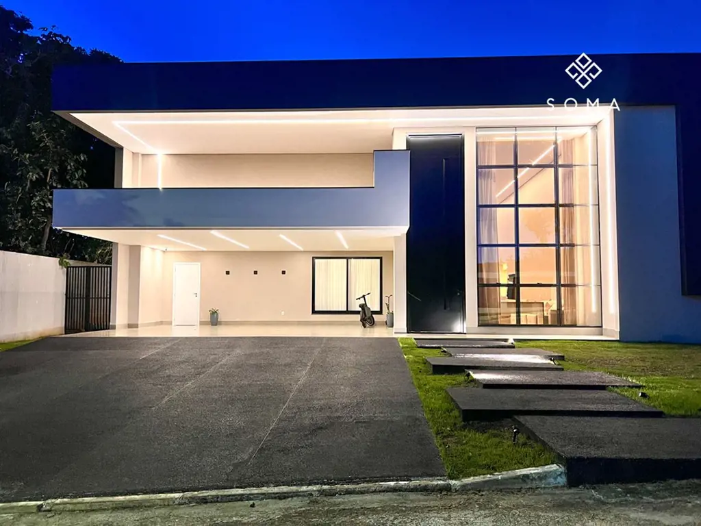 CASA DE ALTO PADRÃO COM 4 SUÍTES - CONDOMÍNIO OURO VERMELHO ISe você busca o equ...