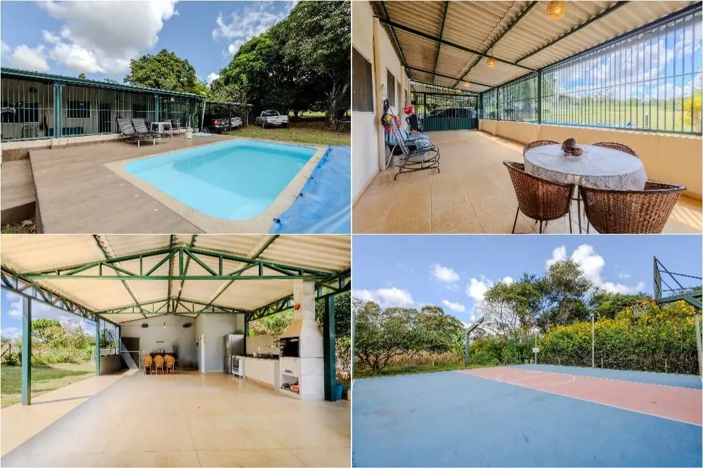 :: Lago Oeste - Bela Chácara com galpão, área gourmet e lazer. Área: 22.338 m2. ...