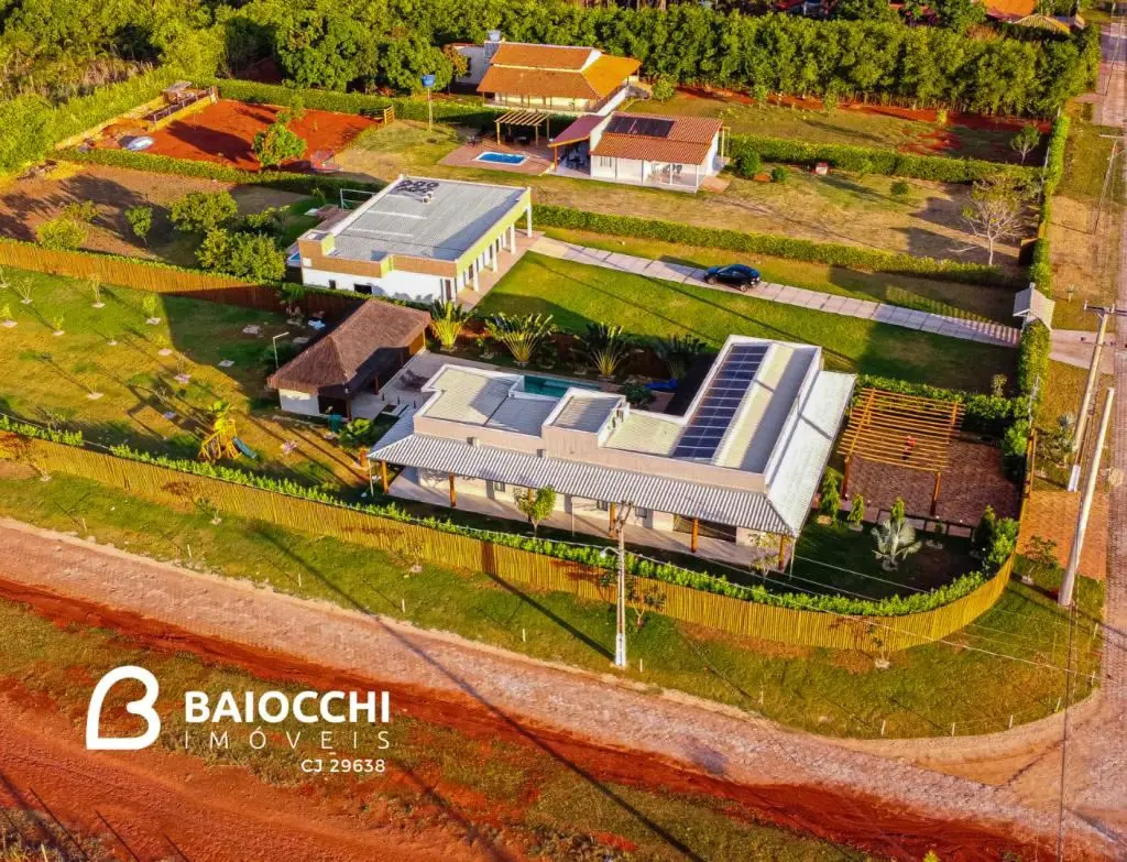 Condomínio de Chacáras Recanto D'ItáliaChacara mobiliada modernaprox de goiania ...