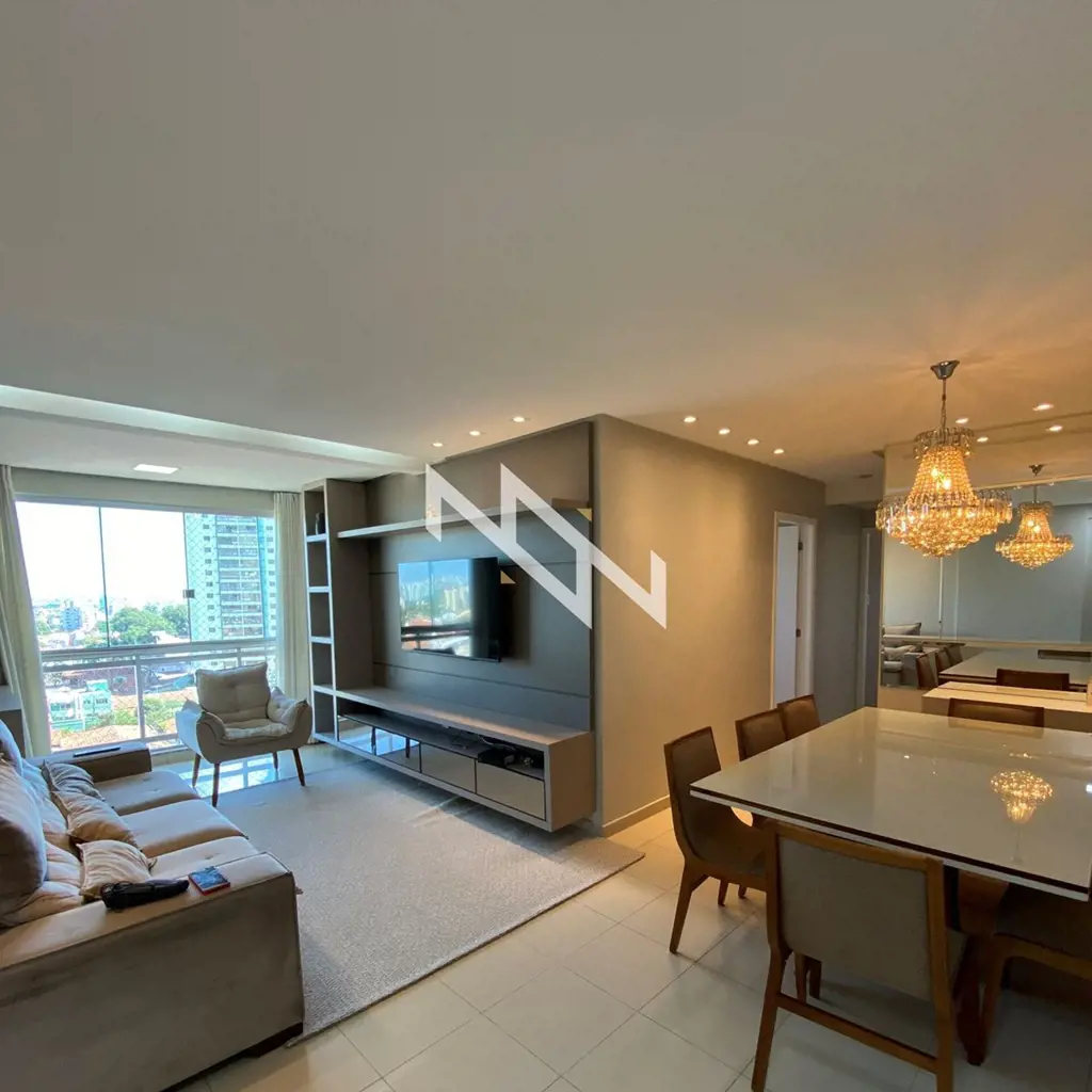Este apartamento mobiliado para locação no Residencial Ilha de Murano, localizad...