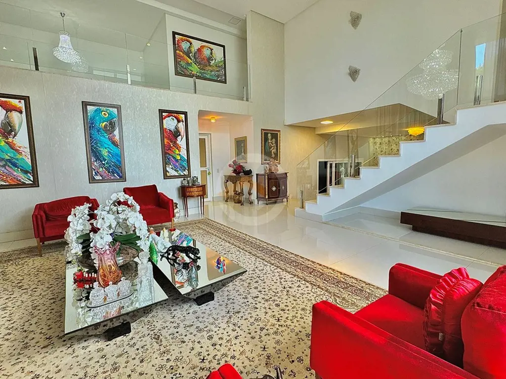 Linda casa com 5 Quartos sendo 5 Suítes no condomínio Aldeia do Vale em Goiânia ...