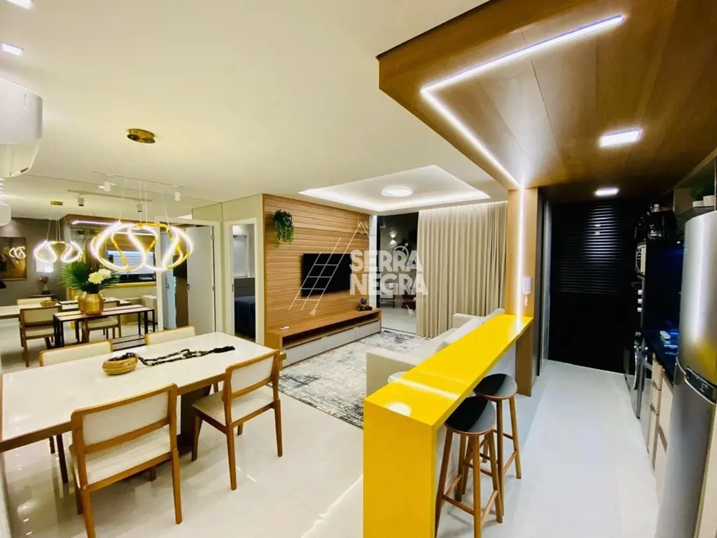 Super Apartamento Garden Mobiliado no Park Sul. Projeto de decoração da renomada...