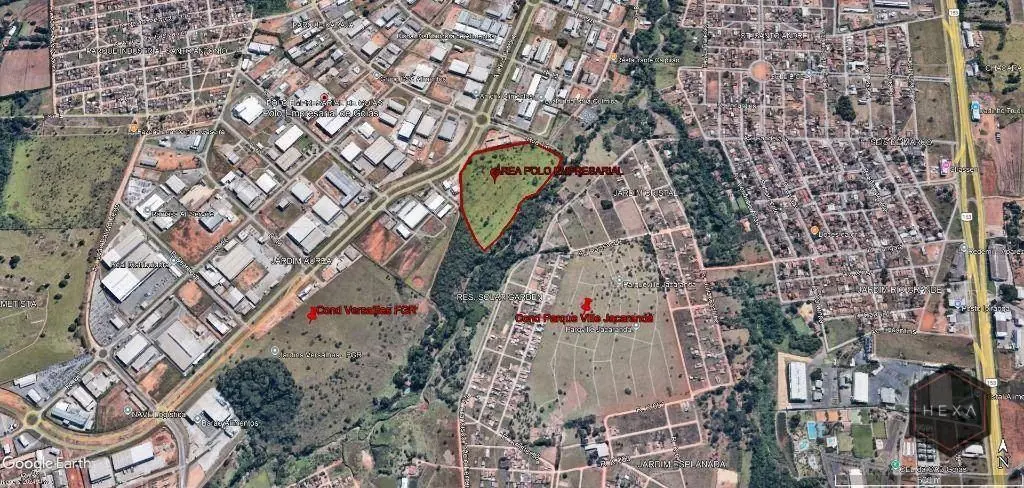 Área à Venda no Polo Empresarial de Goiás Aparecida de Goiânia Oportunidade Rara...