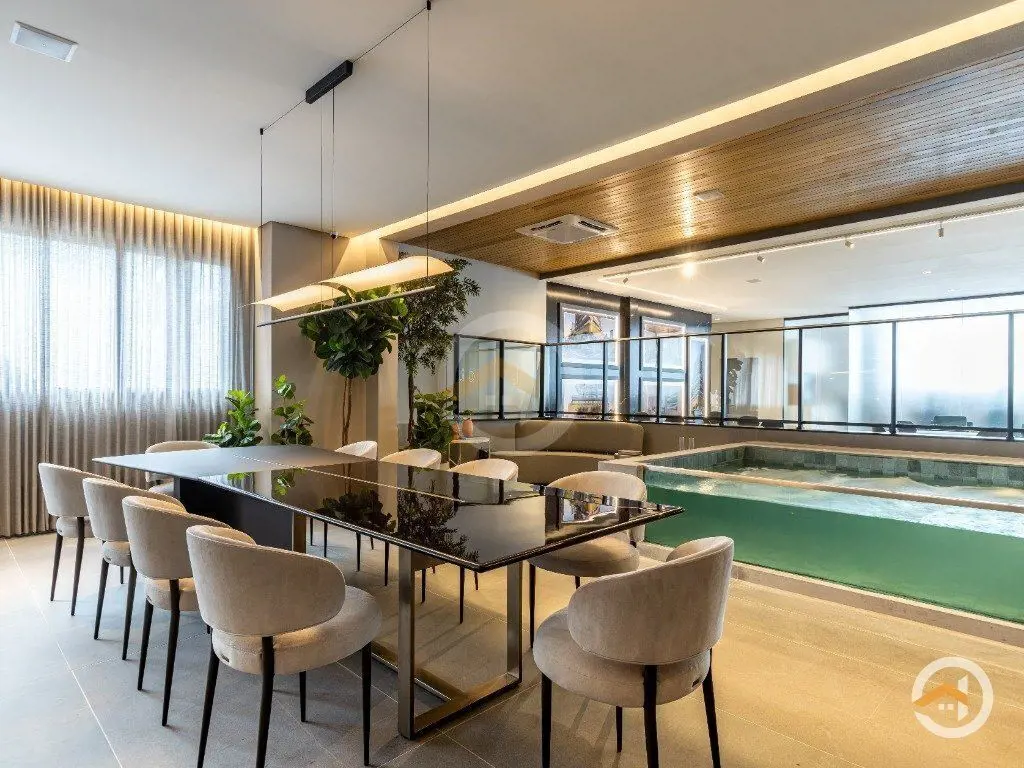 Apartamento de 4 suítes Mobiliado e decorado com 306,8 m², piscina privativa na ...