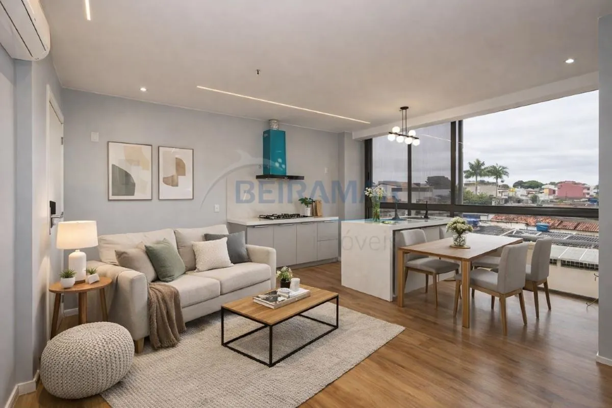 Apartamento de 1 Quarto Totalmente Reformado com Alto Padrão no Residencial Park...