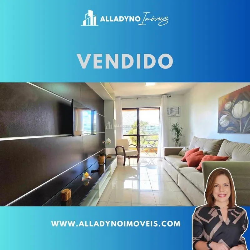 Apartamento mobiliado de 53m² no Lake Side nascente, andar alto, com vaga privat...