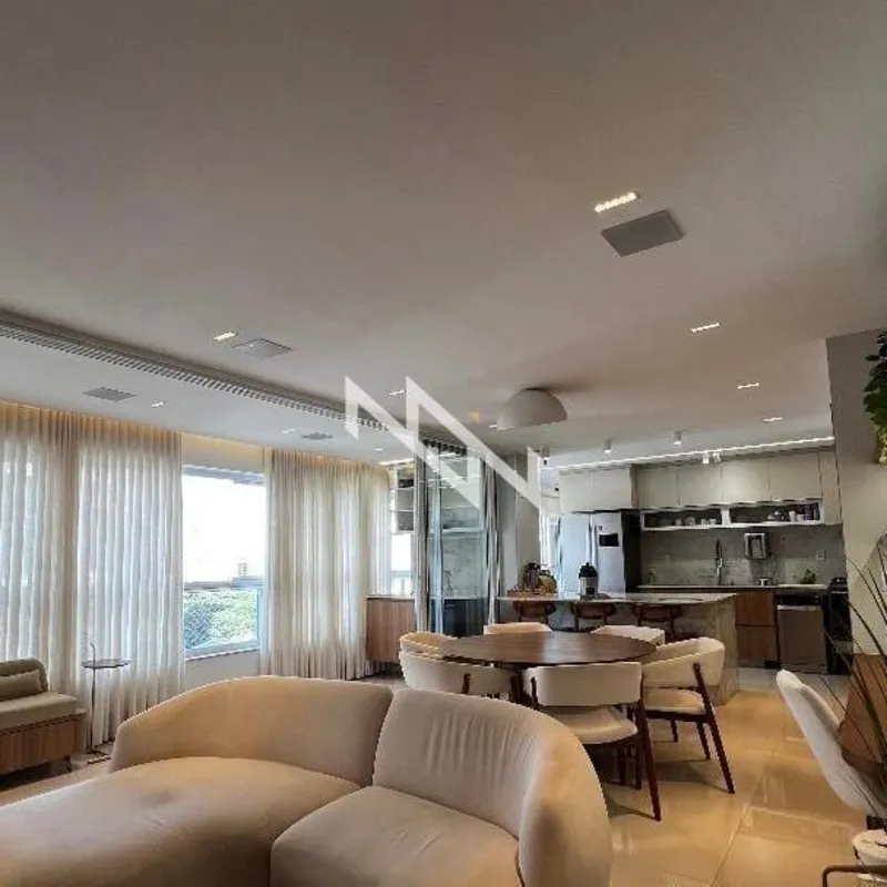 Apartamento mobiliado à venda no Setor Marista com 125 m², oferecendo conforto, ...