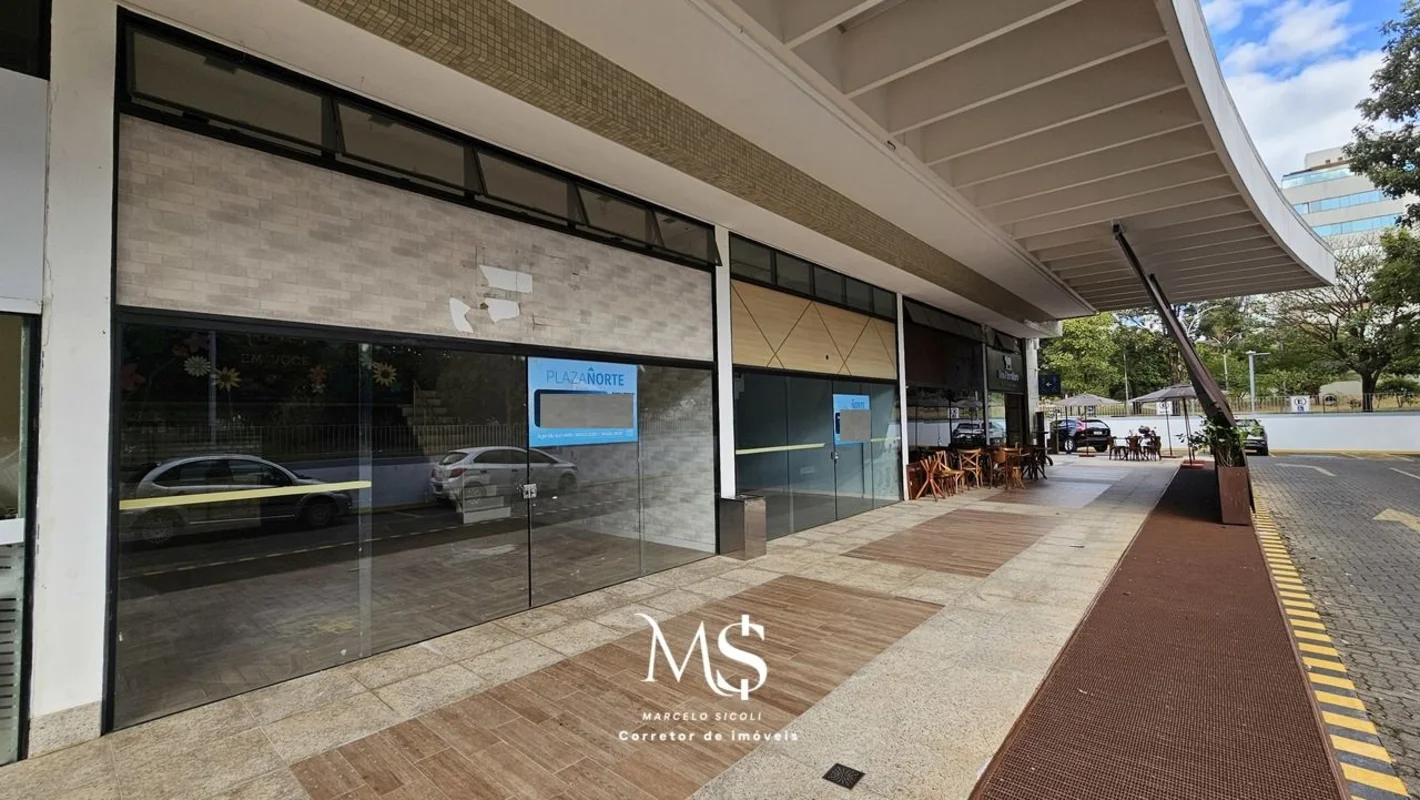 Aluguel-loja-125m2 – 110 Norte- Plaza Norte ShoppingAlugo loja comercial no cons...