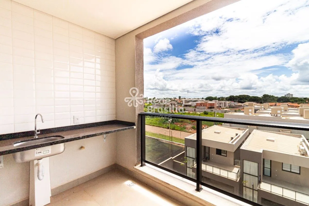 Via 08 - Apartamento com 3 Quartos sendo 1 Suíte - Res. Aurium Home - Setor de C...