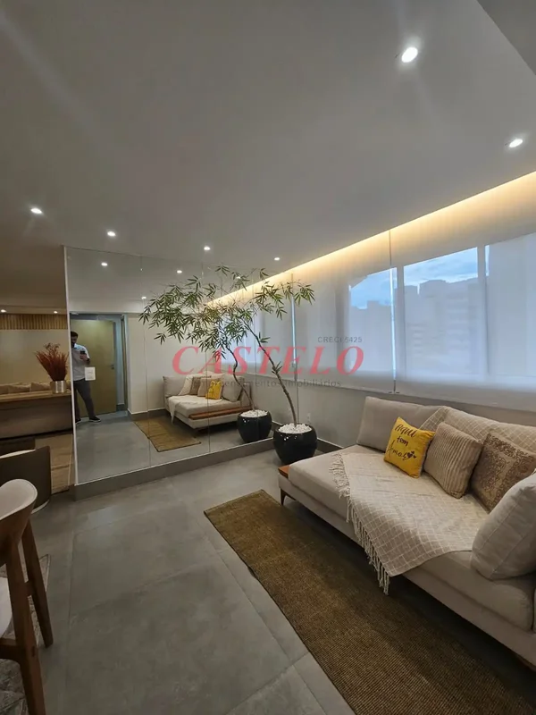  Unidade. 16° andar (Torre Paris) Mobiliado e Decorado Apartamento nunca habitad...